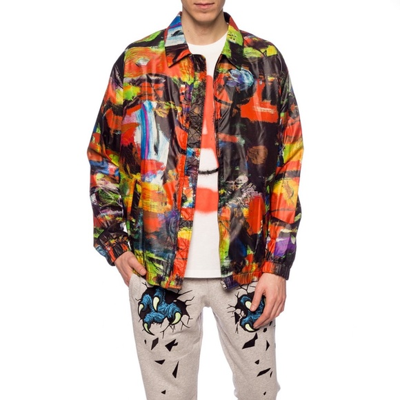 AUTHENTIC MOSCHINO WINDBREAKER JACKET sz S - Picture 2 of 15